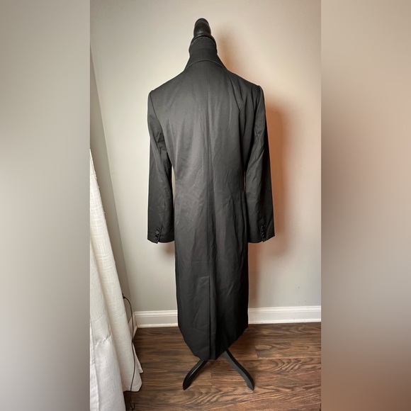 Banana Republic Black tuxedo topcoat - Picture 4 of 15